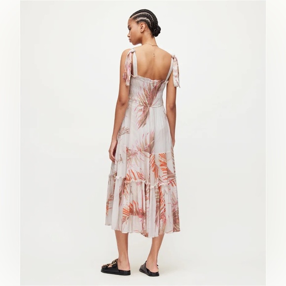 ALLSAINTS ~ Gabi Luar Midi Dress - Picture 9 of 12